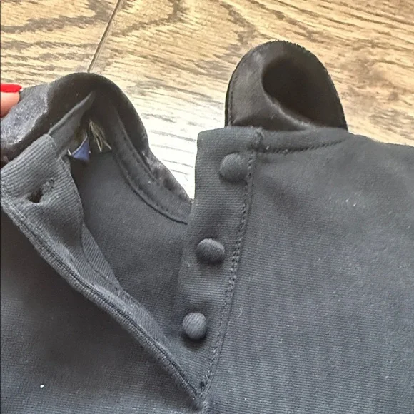 Polo by Ralph Lauren Black velvet collar 2T dress valentines day photoshoot EUC - Picture 5 of 5